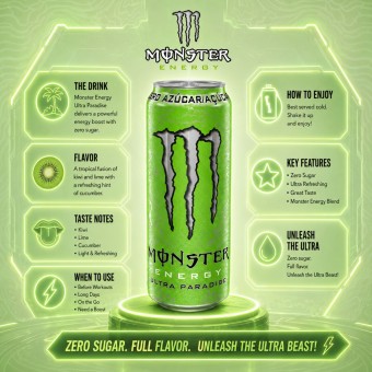 MONSTER ENERGY® Ultra Paradise 500ml