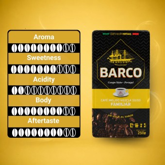 BARCO® Café Moído Familiar 250g