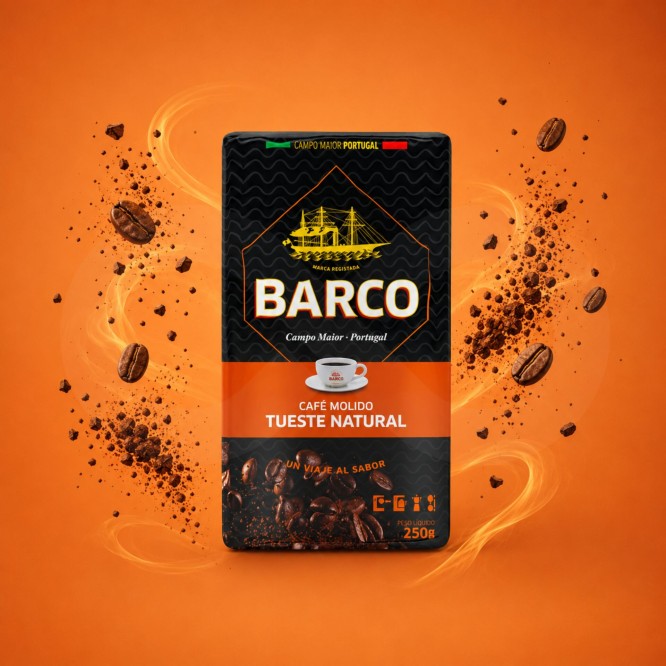 BARCO® Gemalen Koffie Natural 250g