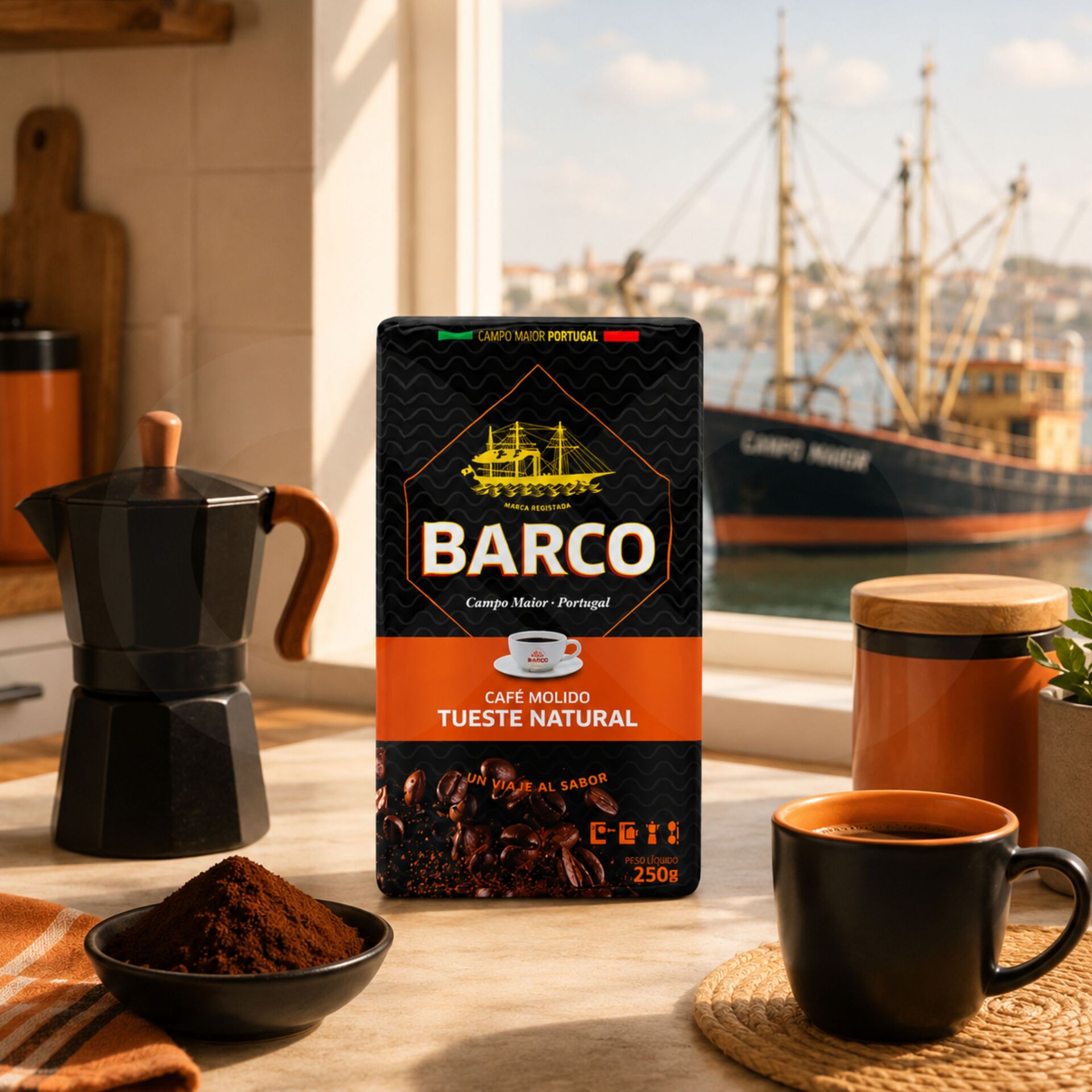 BARCO® Gemalen Koffie Natural 250g