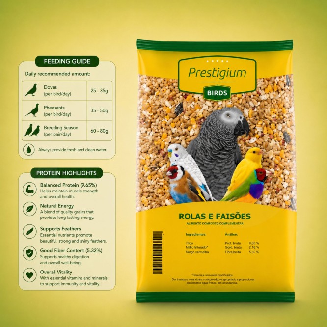 PRESTIGIUM® Rolas e Faisões 1kg