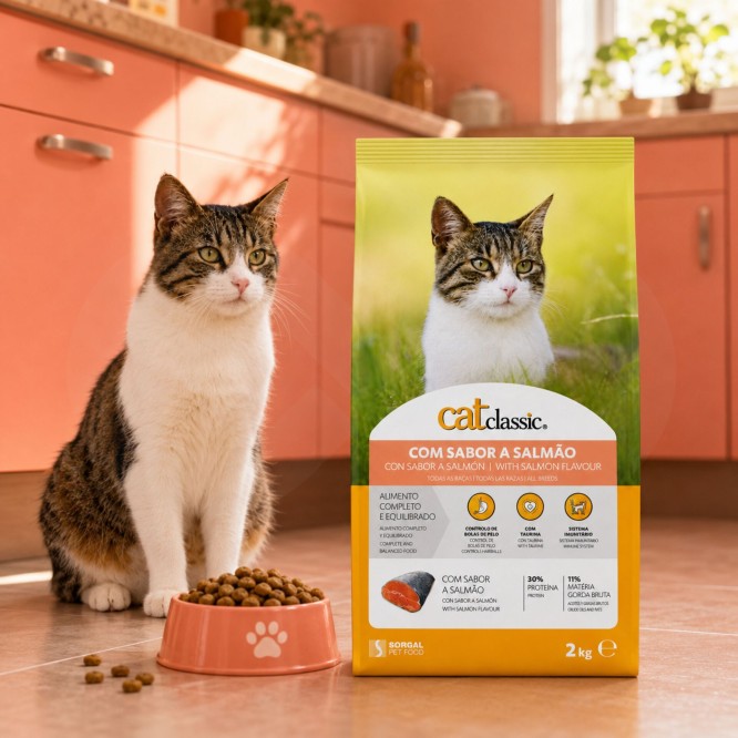 CATCLASSIC® Alimento Seco Salmón 2 kg