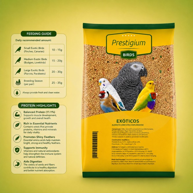 PRESTIGIUM® Ptaki Egzotyczne 1 kg
