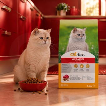 CATCLASSIC� Sucha Karma Mieszanka Mies 1,5 kg