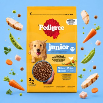 PEDIGREE® Junior Volaille et Légumes 3 kg PEDIGREE® Junior Volaille et Légumes 3 kg
