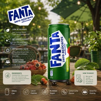 FANTA® Zero Guaranį 330ml
