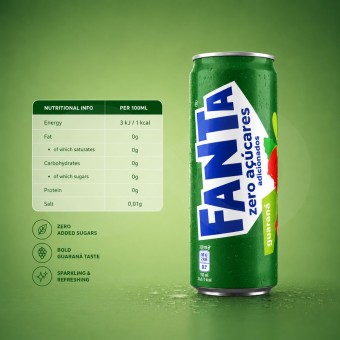 FANTA® Zero Guaranį 330ml