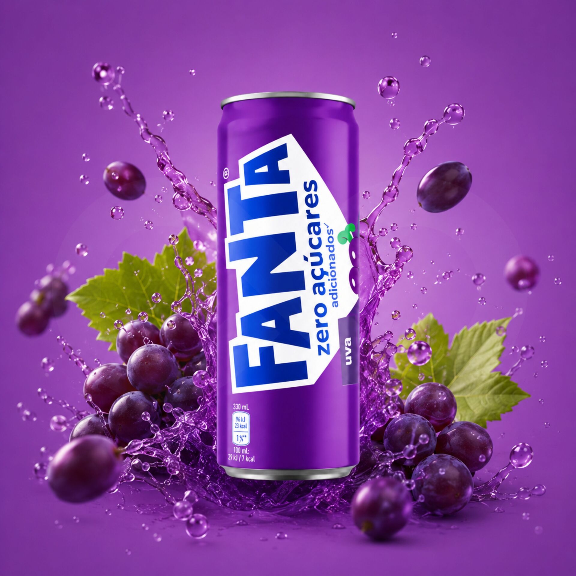 FANTAŽ Zero Grape 330 ml