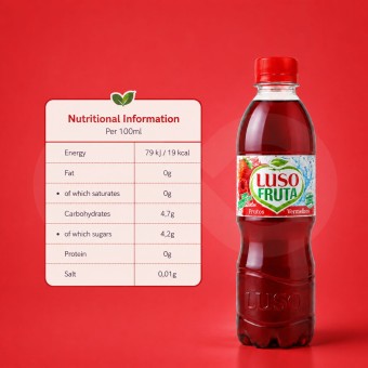 LUSO® Fruta Frutos Vermelhos 330ml