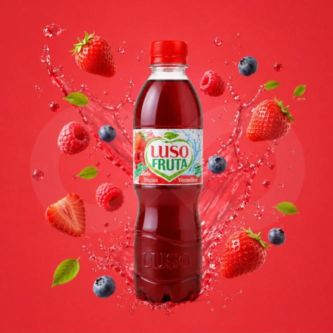 LUSO® Fruta Frutos Vermelhos 330ml