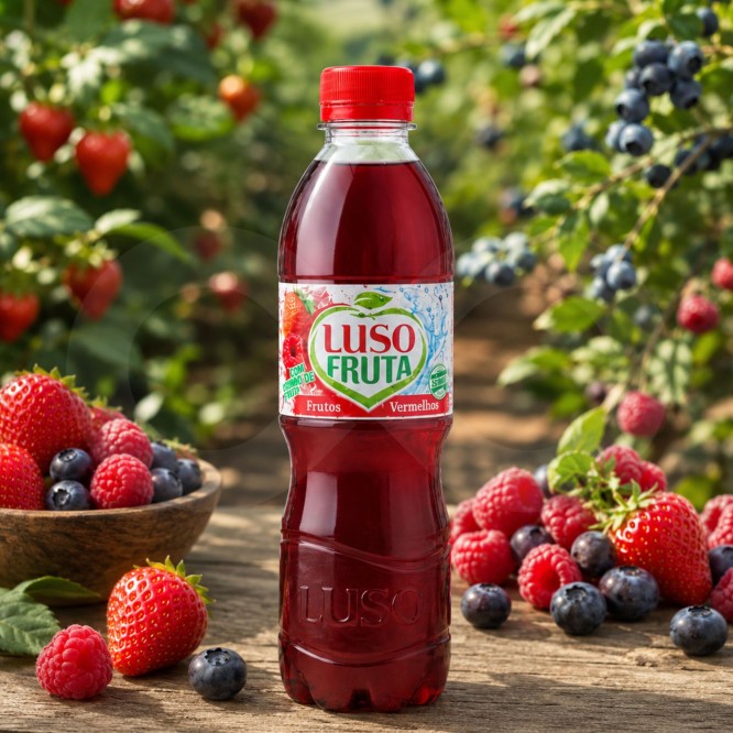 LUSO® Fruta Frutos Vermelhos 330ml