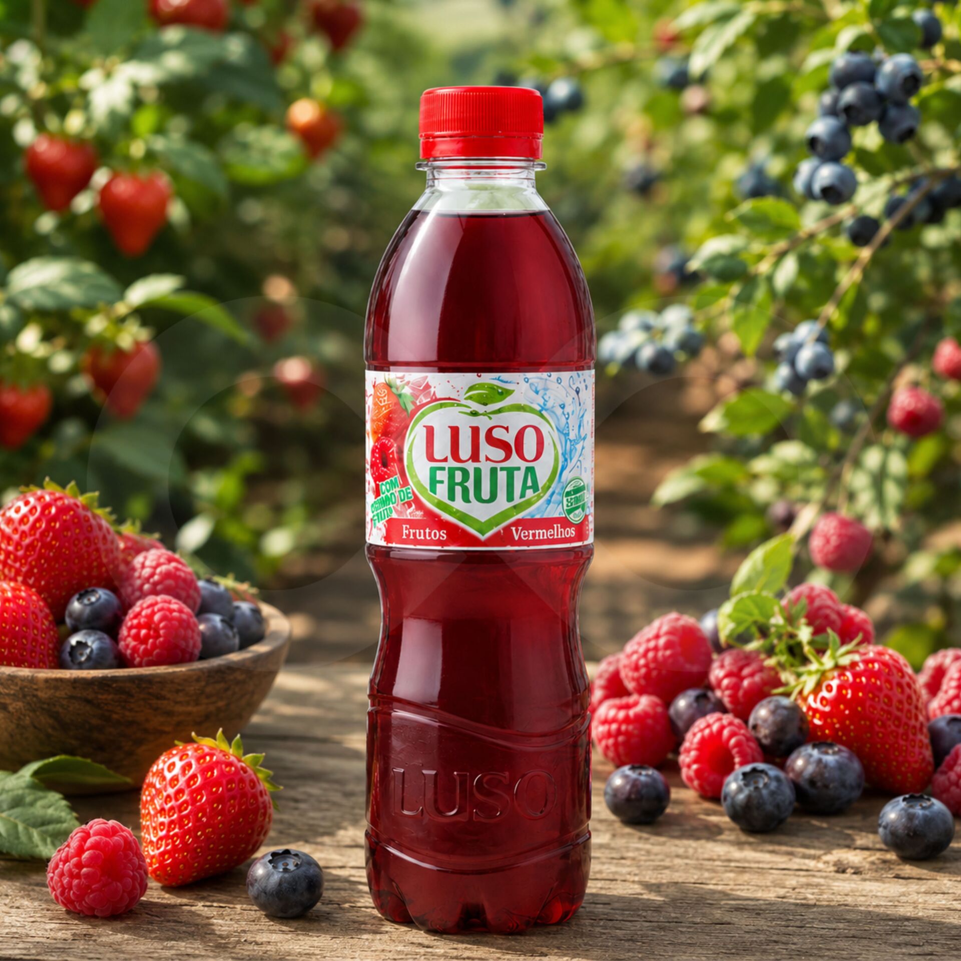 LUSO® Fruta Frutos Vermelhos 330ml