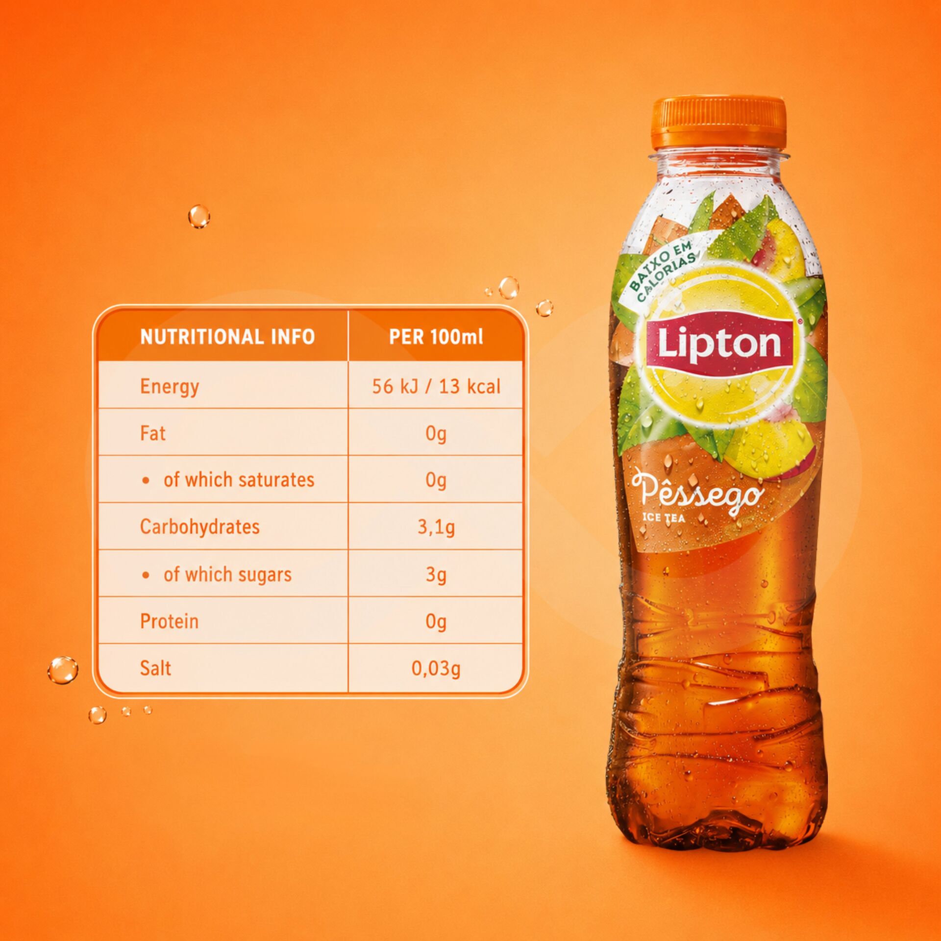 LIPTON® Pfirsich 500 ml