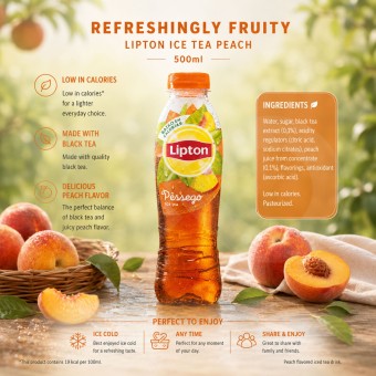 LIPTON® Pfirsich 500 ml