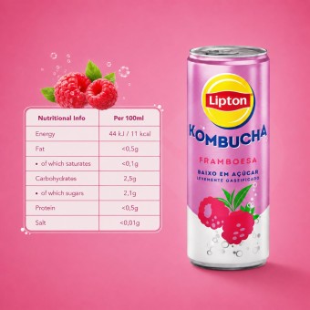 LIPTON� Kombucha Malina 330 ml