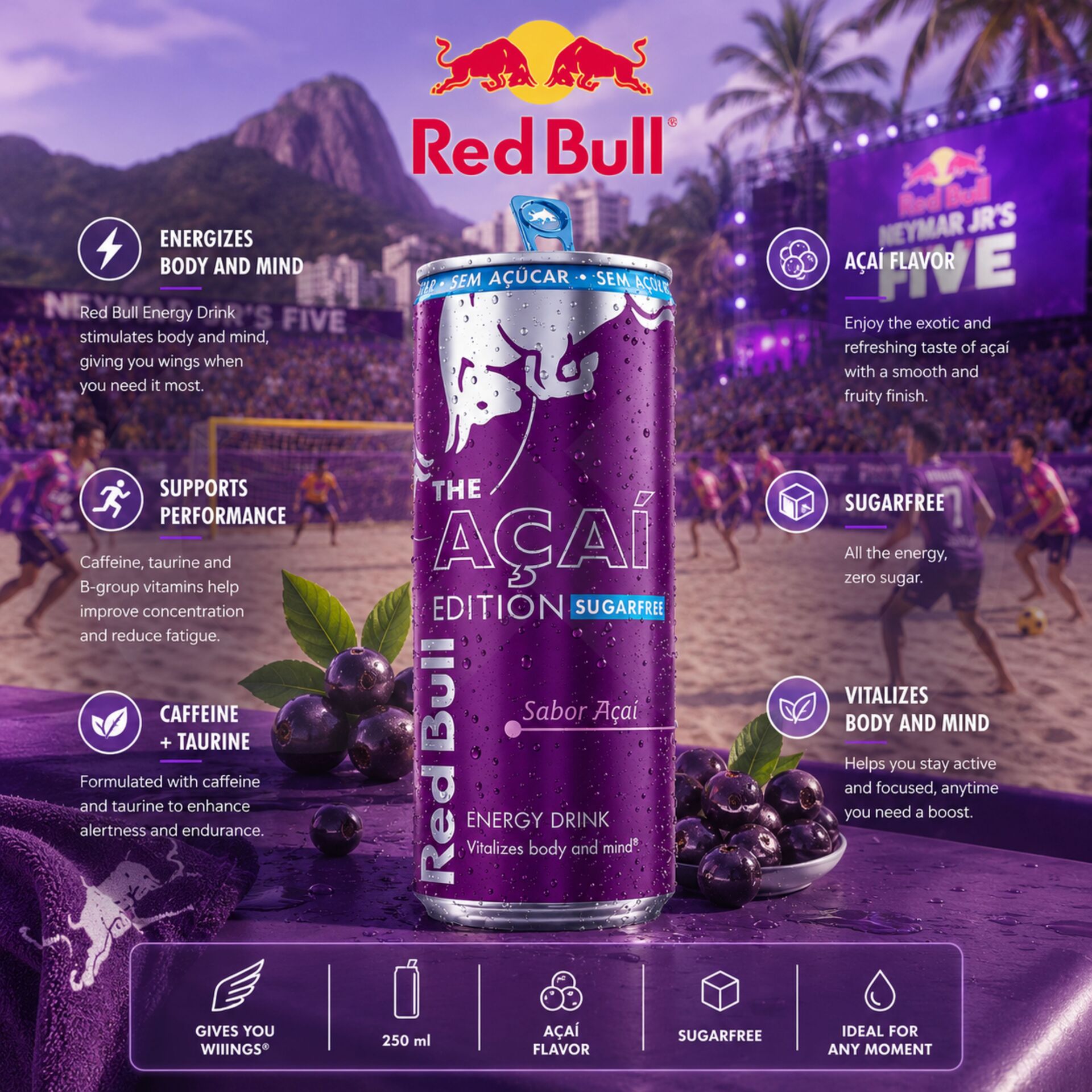 RED BULL® Açaí Edition 250ml