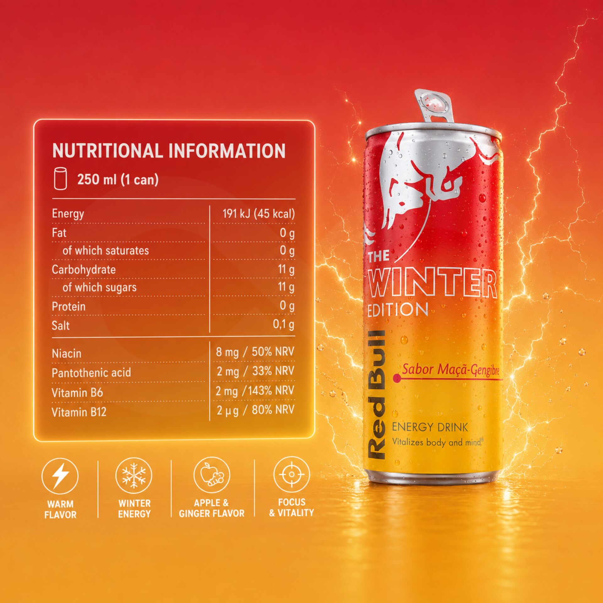 RED BULL® Winter Edition 250ml