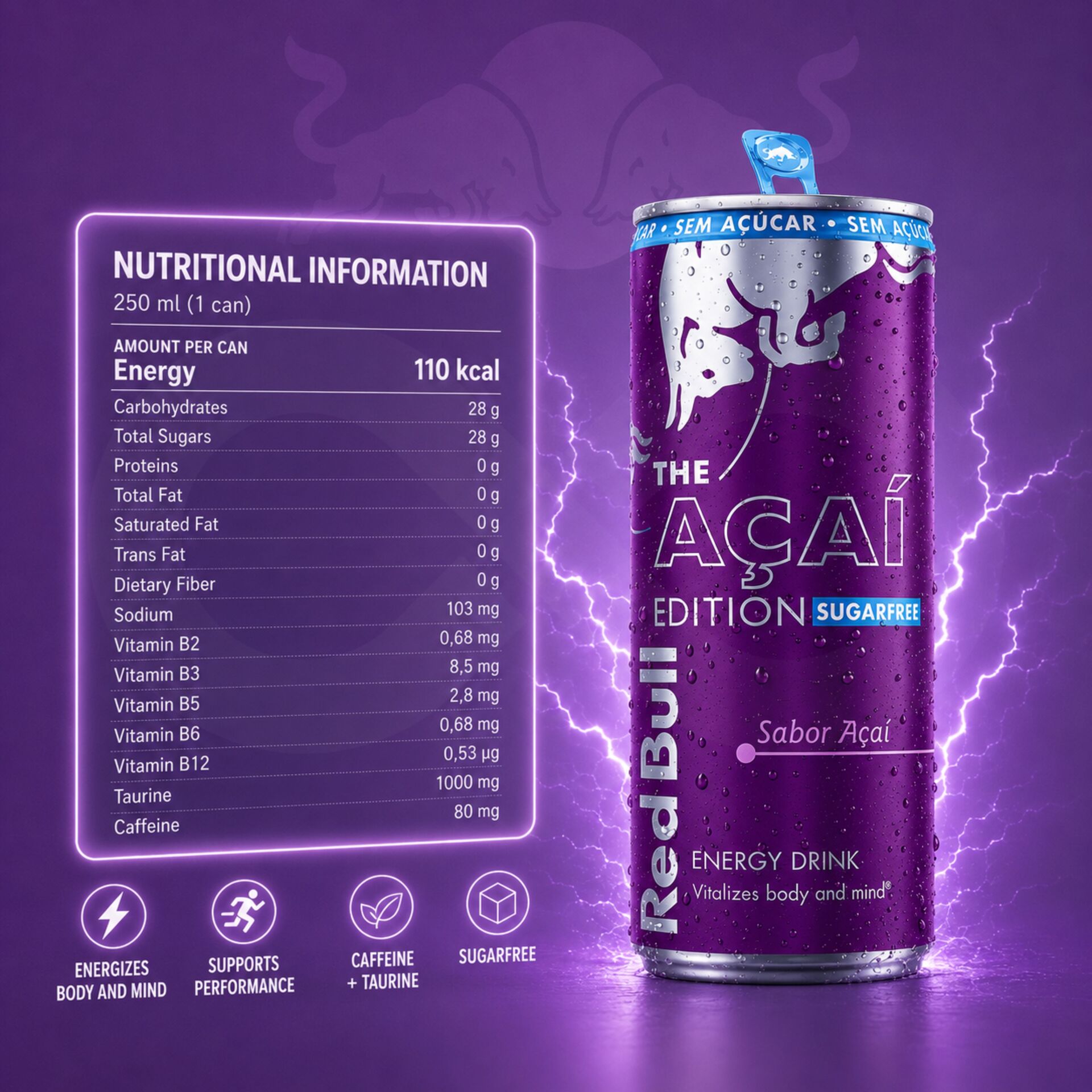 RED BULL® Açaí Edition 250ml