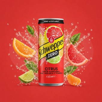 SCHWEPPES� Acqua tonica Citrus Zero 330ml