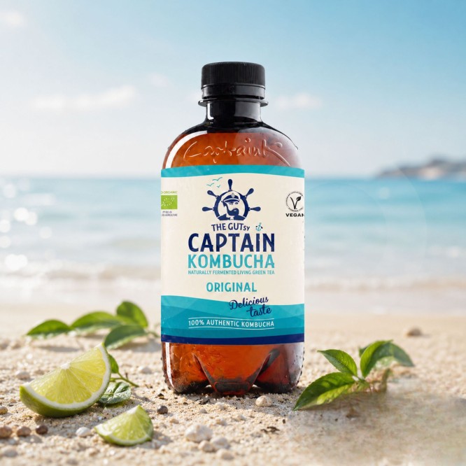 THE GUTSY CAPTAIN� Kombucha Original 400ml
