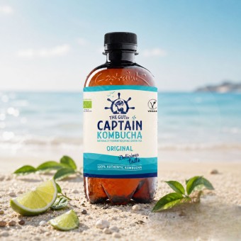 THE GUTSY CAPTAIN� Kombucha Original 400ml
