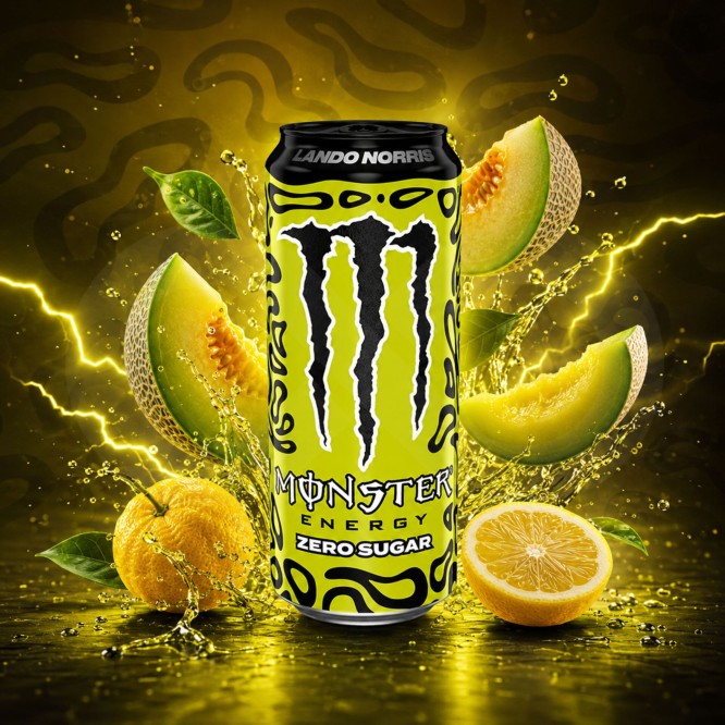 MONSTER ENERGY® Zero Sugar Lando Norris 500 ml