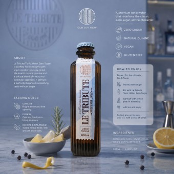 LE TRIBUTE� Zero Tonic Water 200ml