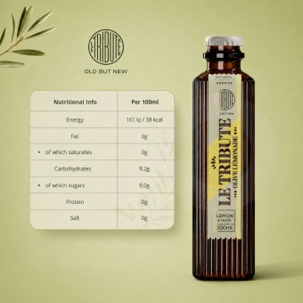 LE TRIBUTE® Olive Lemonade 200ml