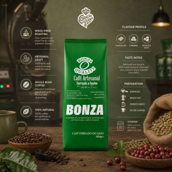 BONZAŽ Groene Koffiebonen 1 kg