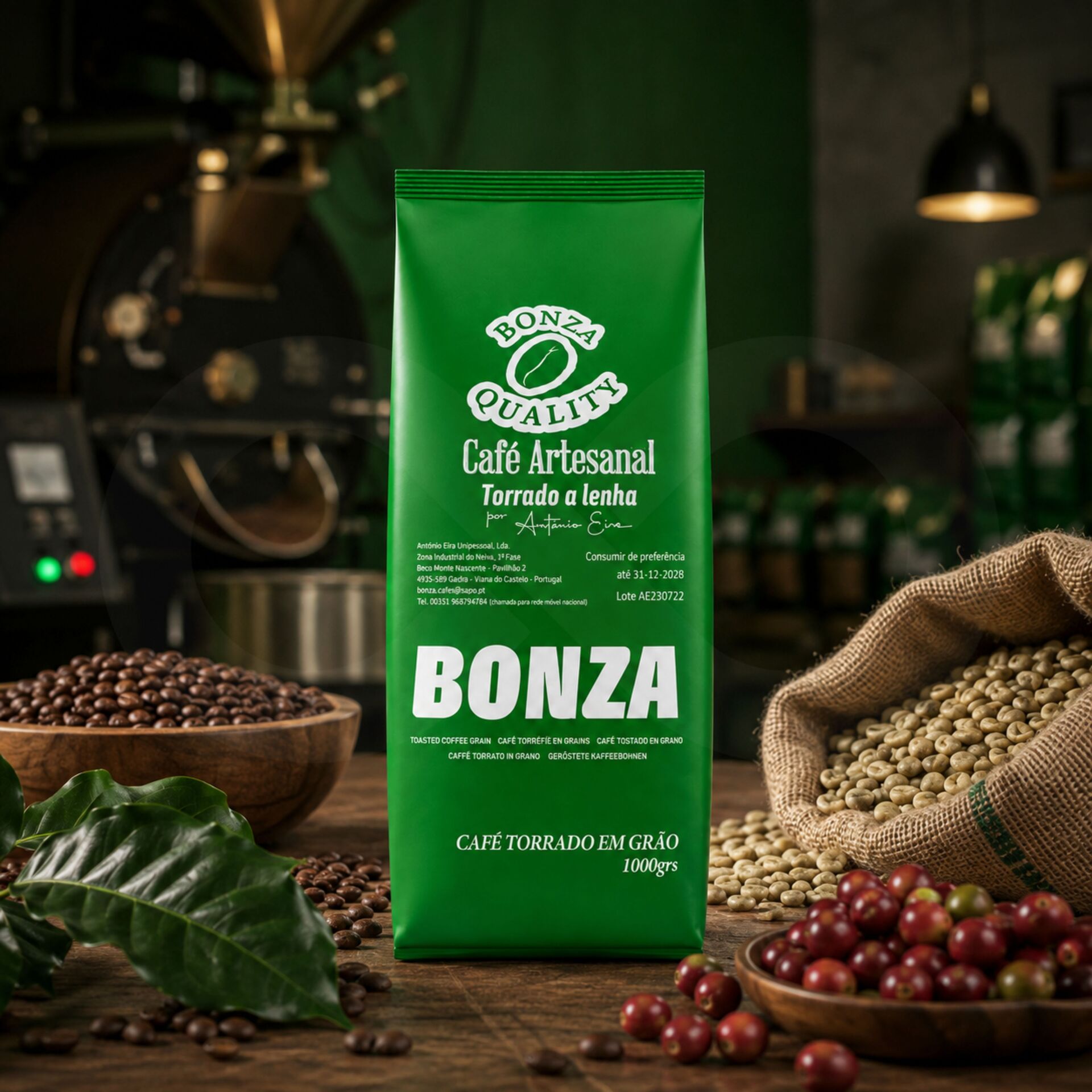 BONZAŽ Groene Koffiebonen 1 kg