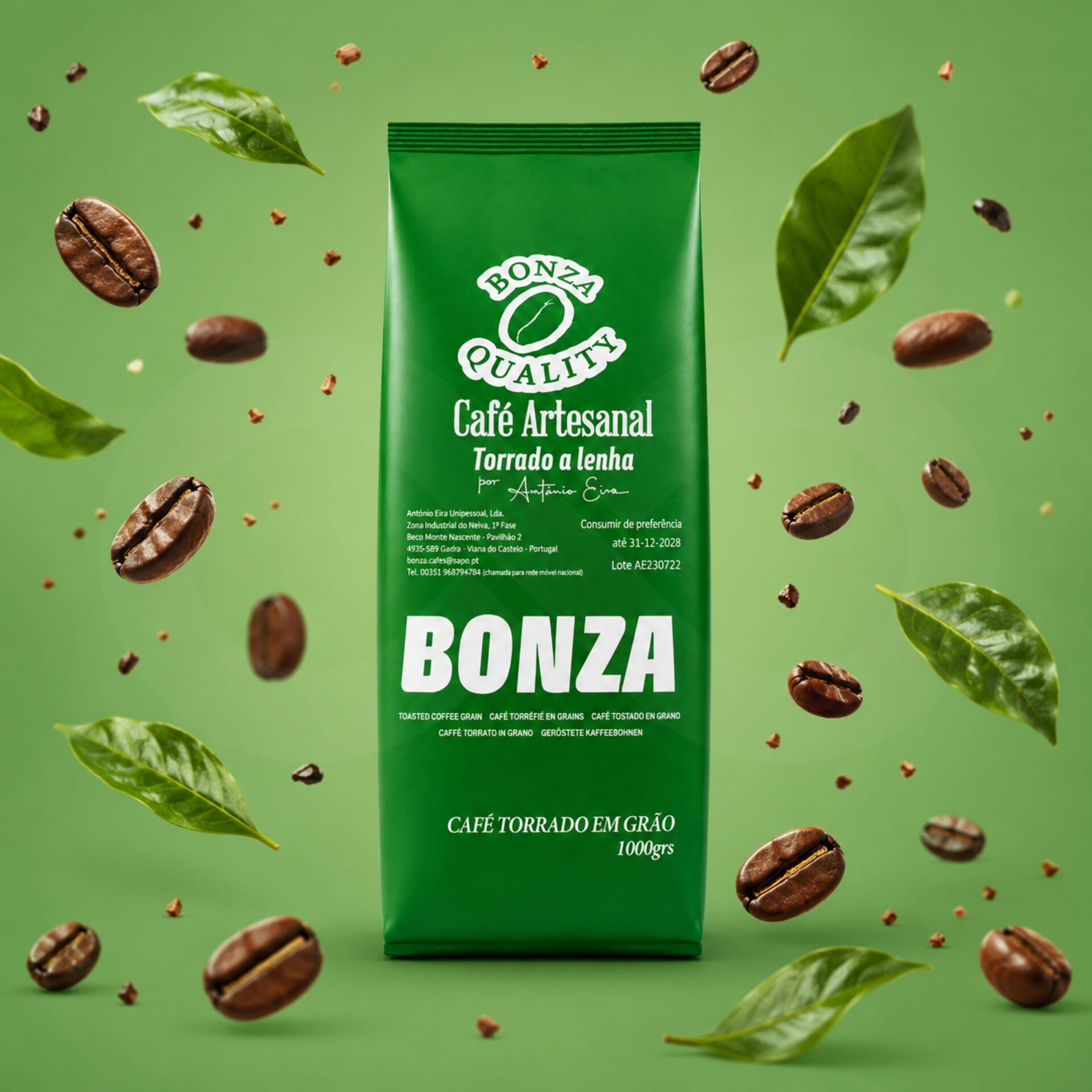BONZAŽ Groene Koffiebonen 1 kg
