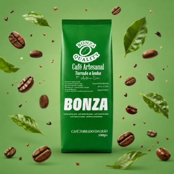 BONZA� Zielona Kawa Ziarnista 1 kg