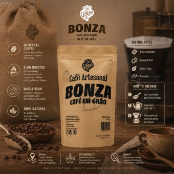 BONZA� Em Gr�o Artesanal 250g