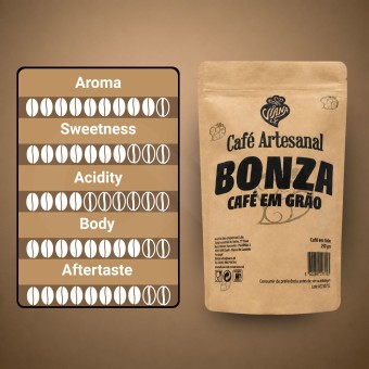BONZA� Em Gr�o Artesanal 250g