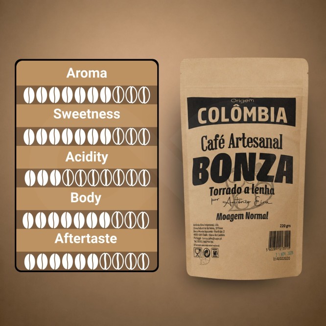 BONZAŽ Colombia Origin Ground Coffee 220g