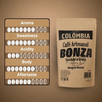 BONZAŽ Colombia Origin Ground Coffee 220g