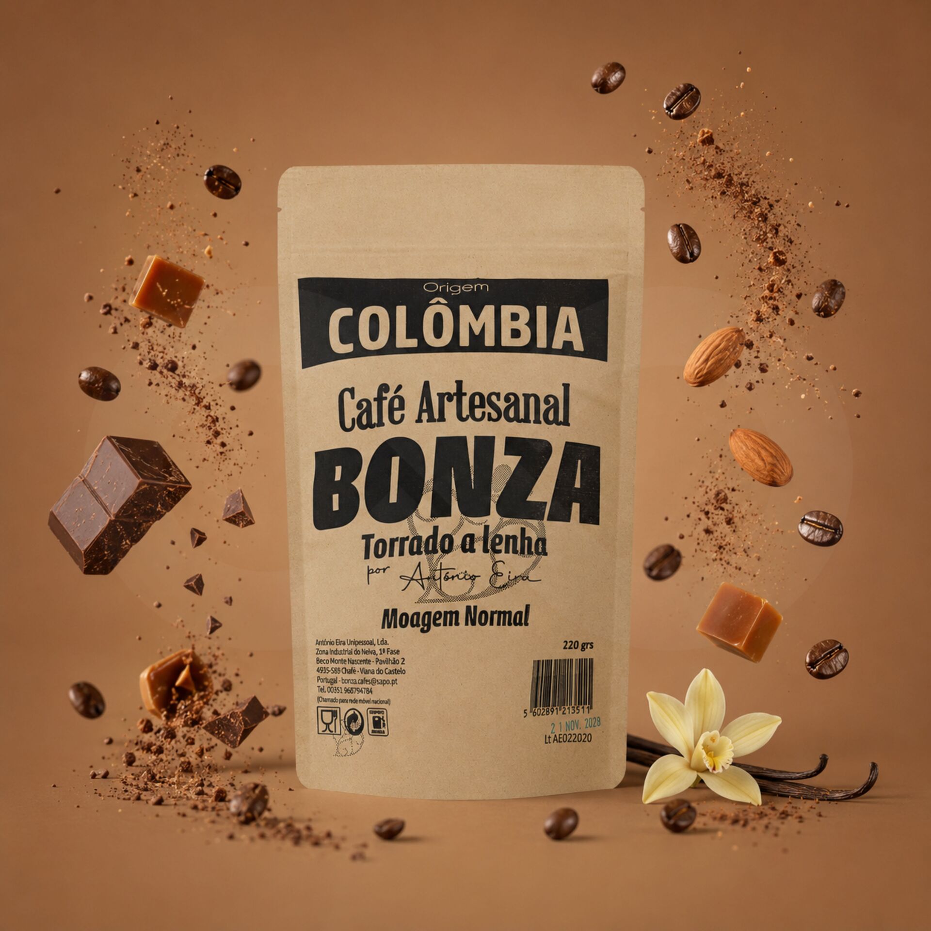 BONZAŽ Colombia Origin Ground Coffee 220g