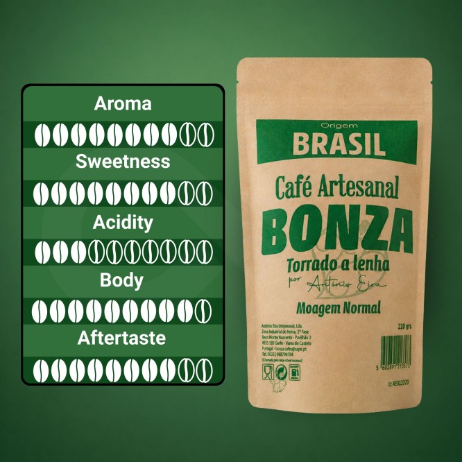 BONZA� Caf� Moulu Origine Br�sil 220g