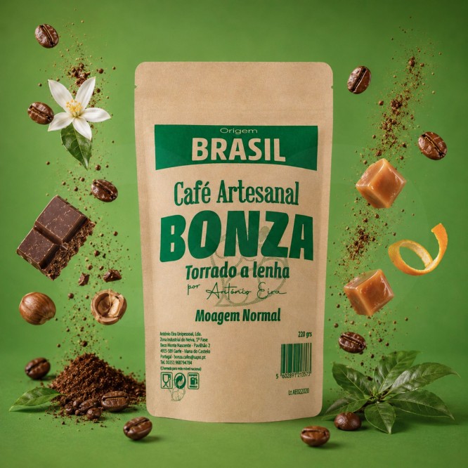 BONZA� Caf� Moulu Origine Br�sil 220g