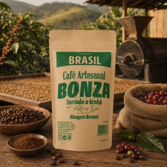 BONZA� Caf� Moulu Origine Br�sil 220g
