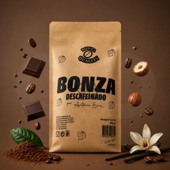 BONZA� Kawa Mielona Bezkofeinowa 250g