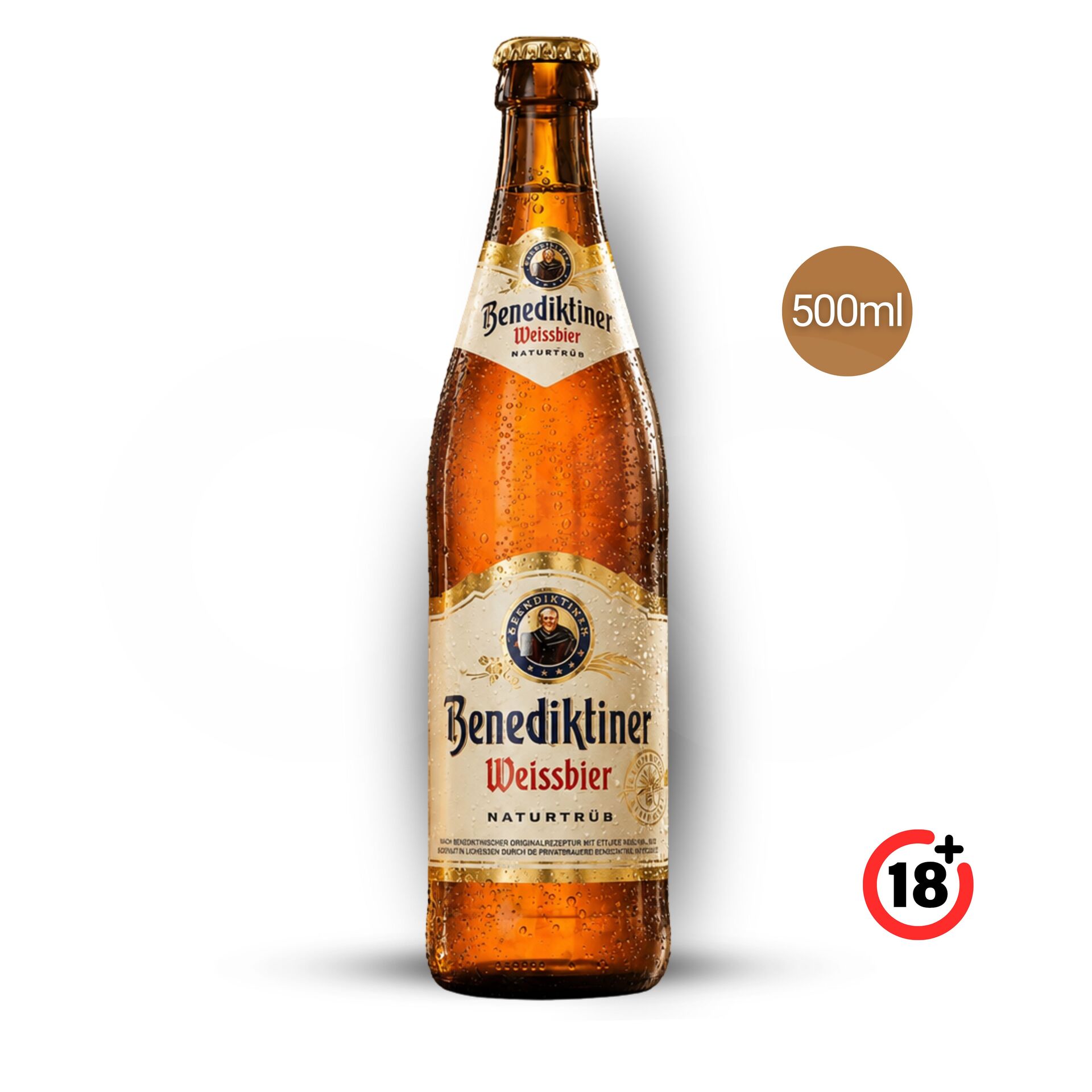 BENEDIKTINER® Weissbier 500ml