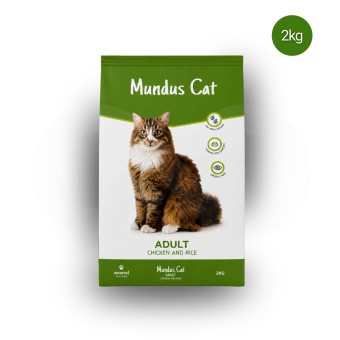 MUNDUS� Gato Adulto Frango e Arroz 2kg