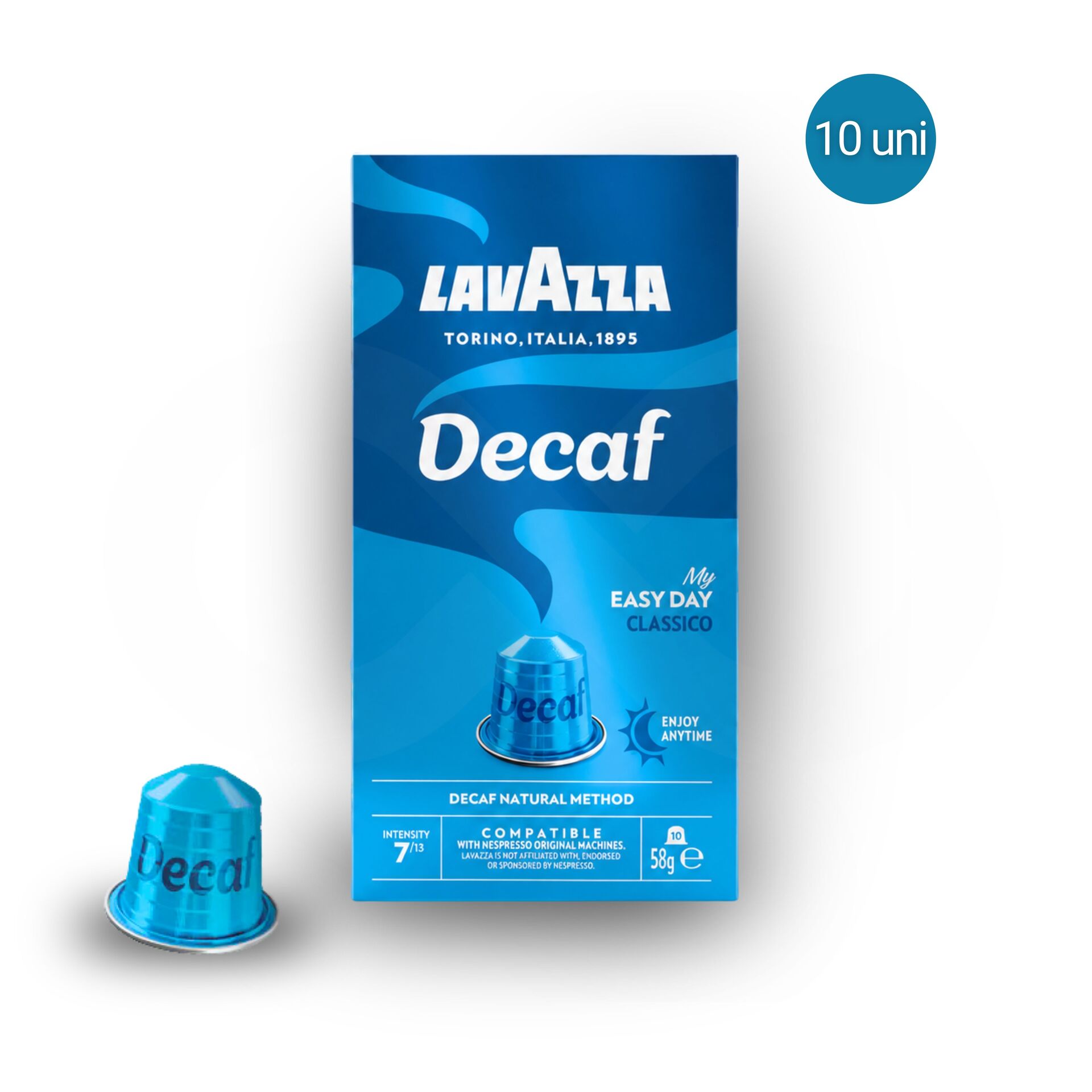 LAVAZZA® Capsules Nespresso Decaf 10 u.