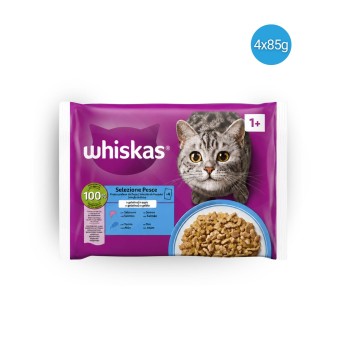 WHISKAS� Karma Mokra Wyb�r Ryb 4x85g