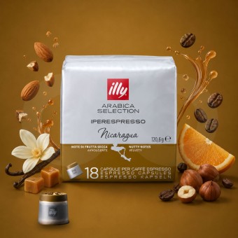 ILLY� C�psulas Iperespresso Nicaragua 18 uds.
