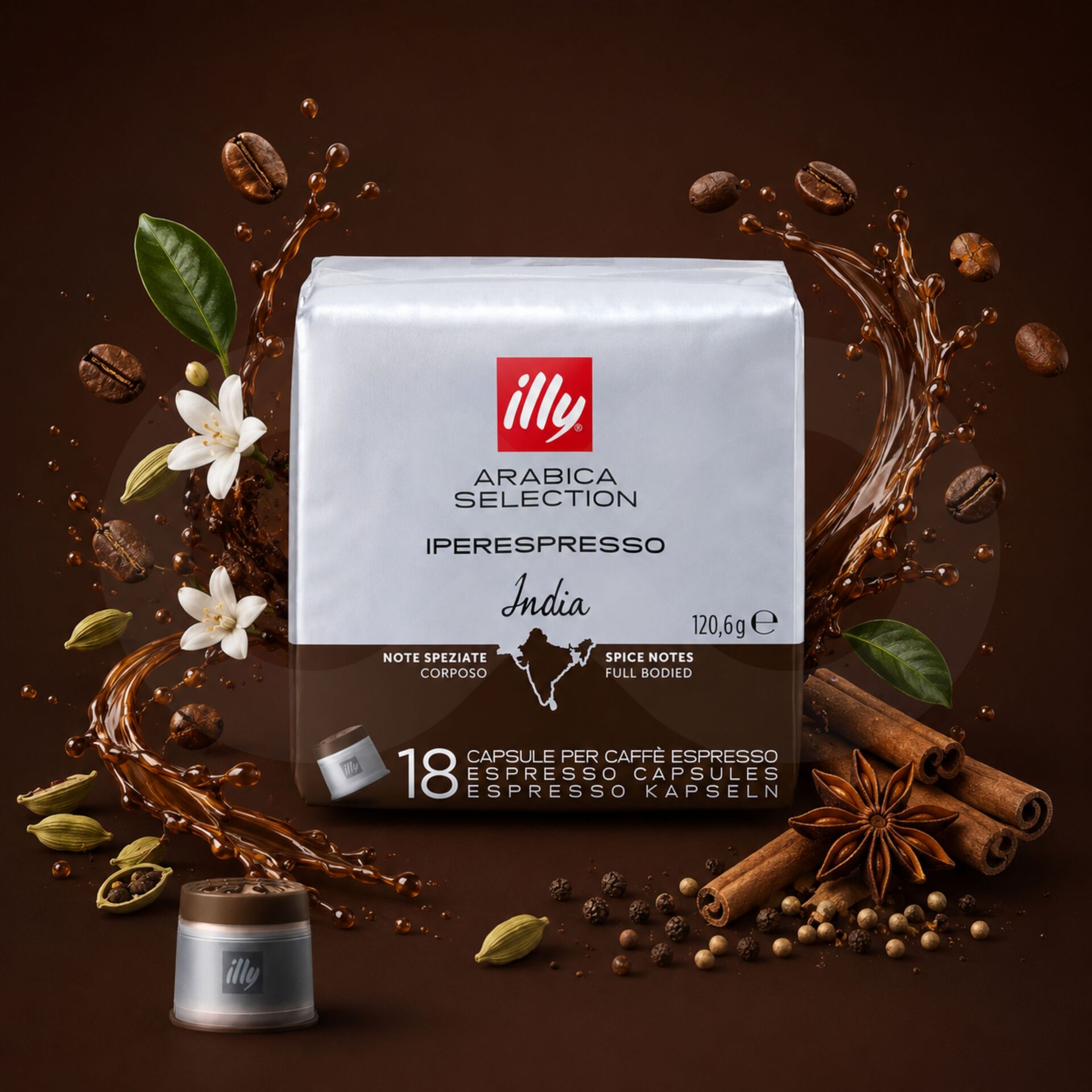 ILLY® Capsules Iperespresso India 18 u.