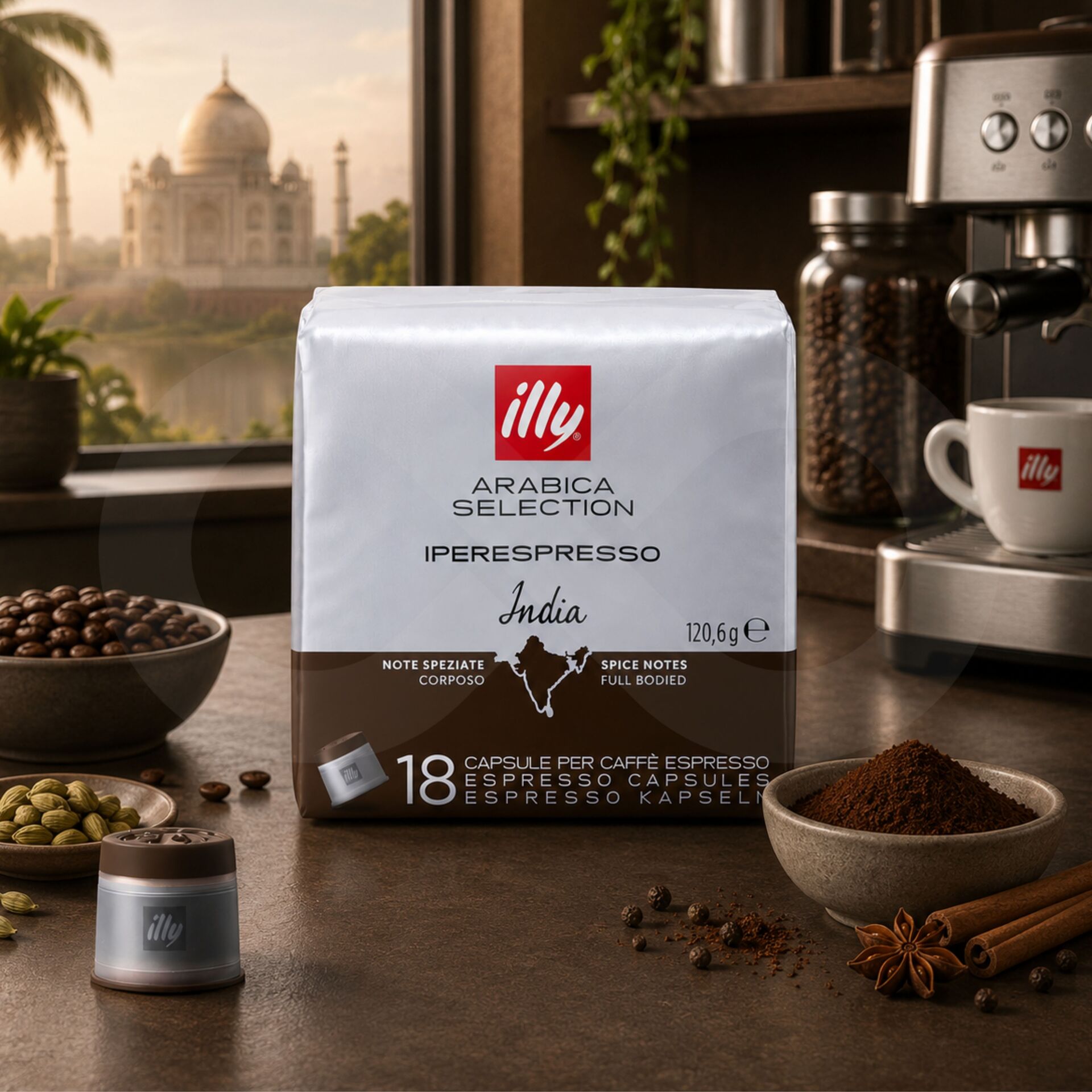 ILLY® Capsules Iperespresso India 18 u.