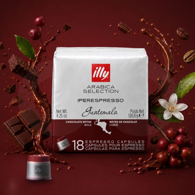 ILLY® Capsules Iperespresso Guatemala 18 u.