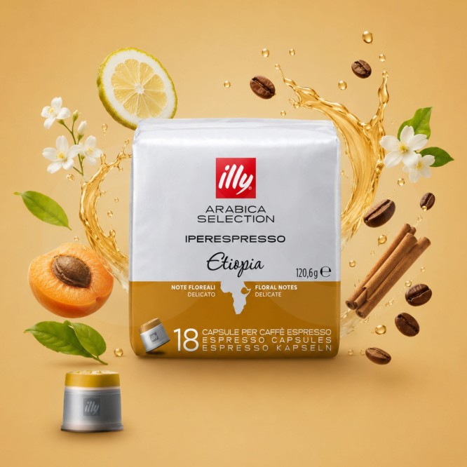 ILLY® Cápsulas Iperespresso Etiopia 18 uds.